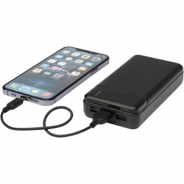 Logotrade mainoslahja tuotekuva: Loop 20 000 mAh:n varavirtalähde kierrätetystä muovista 