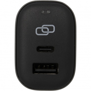 Logo trade mainostuotet tuotekuva: ADAPT 25 W:n PD-matkalaturi kierrätetystä muovista