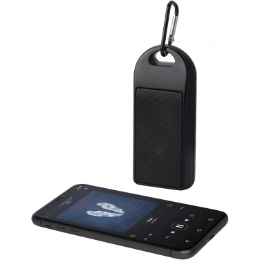 Logotrade mainoslahjat kuva: Omni 3 W IPX4 RCS-kierrätetystä muovista valmistettu Bluetooth®-kaiutin