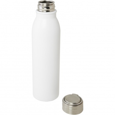 Logo trade liikelahja kuva: Harper 700 ml:n RCS-sertifioidusta ruostumattomasta teräksestä valmistettu vesipullo metallisilmukalla