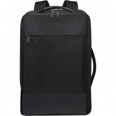 Logotrade liikelahja mainoslahja kuva: Expedition Pro 17 tuuman GRS-kierrätetystä materiaalista valmistettu laajennettava reppu kannettavalle, 35 l