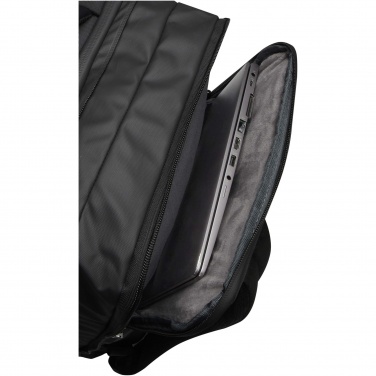 Logo trade liikelahja mainoslahja tuotekuva: Expedition Pro 17 tuuman GRS-kierrätetystä materiaalista valmistettu laajennettava reppu kannettavalle, 35 l