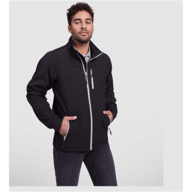 Logo trade mainoslahja ja liikelahja tuotekuva: Antartida miesten softshell-takki