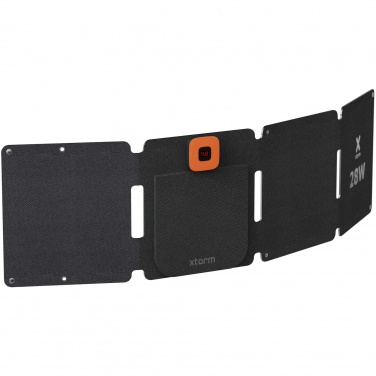 Logotrade mainoslahja tuotekuva: Xtorm XR2S28 SolarBooster 28 W:n taitettava aurinkopaneeli
