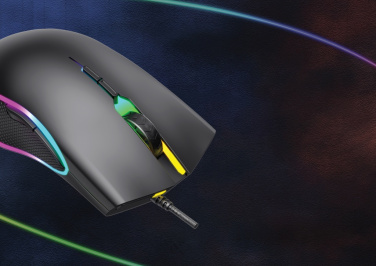Logo trade liikelahja mainoslahja tuotekuva: RGB pelihiiri