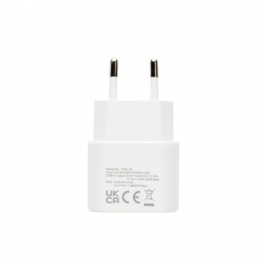 Logotrade mainoslahjat ja liikelahjat tuotekuva: Boost RCS kierrätetty PET 20W USB-C 2 kpl lataussetti