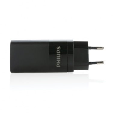Logotrade mainoslahja ja liikelahja kuva: Philips 65 W erittäin nopea PD 3-porttinen USB-laturi