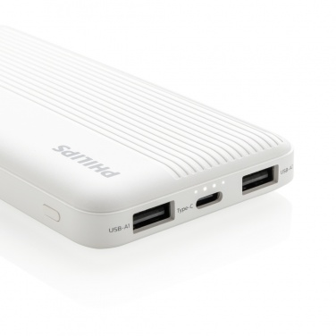 Logotrade mainostuotet kuva: Philips 10000mAh ohut varavirtalähde