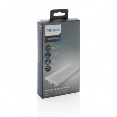 Logotrade mainoslahja tuotekuva: Philips 10000mAh ohut varavirtalähde
