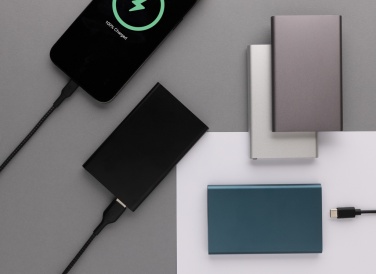 Logotrade mainoslahjat kuva: 4000mAh virtapankki USB-C:llä RCS muovista/alumiinista