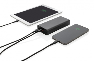 Logo trade liikelahjat mainoslahjat kuva: Terra RCS alumiininen 20w 20000mAh varavirtalähde