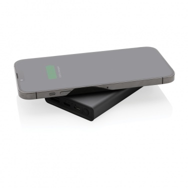 Logo trade liikelahja kuva: Terra RCS alumiininen 5000 mAh 5w langaton varavirtalähde