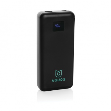 Logotrade mainoslahja ja liikelahja kuva: Gridley 20000mAh 65W tietokonevirtapankki RCS muovista