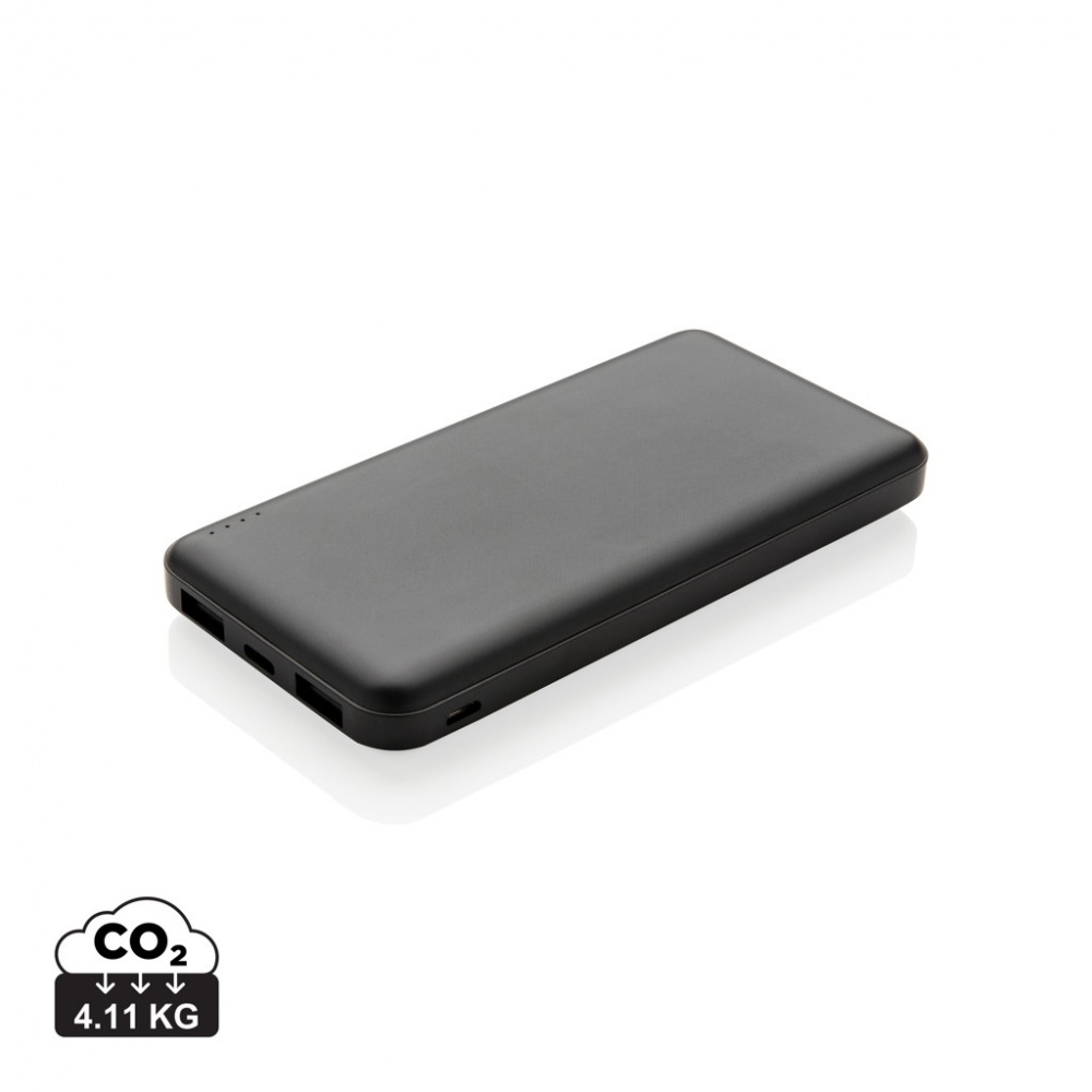 Logo trade liikelahja kuva: Huippukompakti taskuvaravirtalähde 10 000 mAh