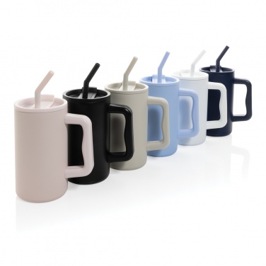 Logo trade liikelahja kuva: Cube RCS -sertifioitu muki kierrätetystä teräksestä 800ml