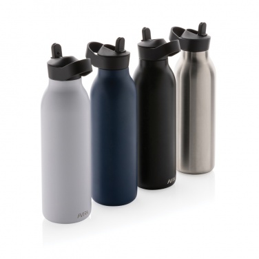Logotrade mainoslahja tuotekuva: Avira Ara fliptop vesipullo 500ML RCS re-steel