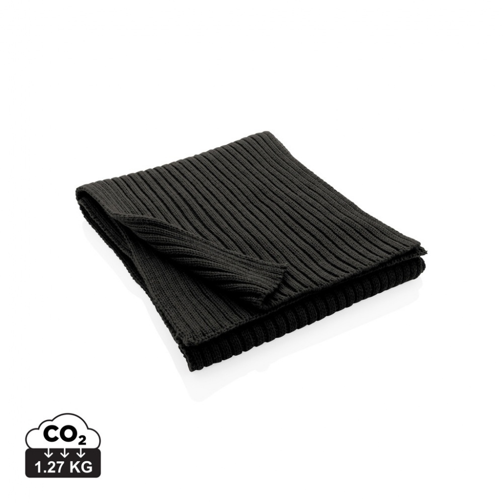 Logo trade liikelahjat mainoslahjat kuva: Impact AWARE™ Polylana®kudottu huivi 180x25cm