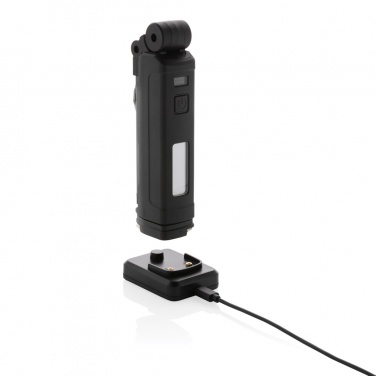 Logotrade mainoslahja tuotekuva: Gear X USB uudelleenladattava työvalo RCS muovista