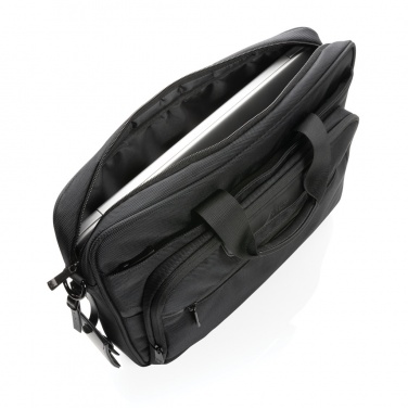 Logo trade liikelahjat tuotekuva: Swiss Peak AWARE™ RPET Voyager 15.6" tietokonelaukku
