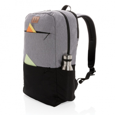 Logotrade mainostuotet kuva: Moderni PVC-vapaa 15,6"" USB & RFID -laptopreppu