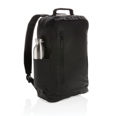 Logotrade liikelahja mainoslahja kuva: Musta PVC-vapaa 15,6"" Fashion-laptopreppu