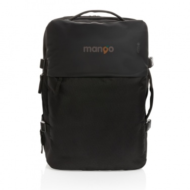 Logo trade mainoslahjat tuotekuva: Swiss Peak AWARE™ RPET 15.6" laajennettava viikonloppureppus