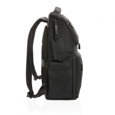Logotrade mainostuote tuotekuva: Swiss Peak AWARE™ RPET Voyager 15.6" reppu kannettavalle