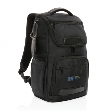 Logotrade mainoslahja tuotekuva: Swiss Peak AWARE™ RPET Voyager 15.6" reppu kannettavalle