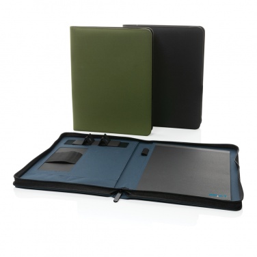 Logotrade mainoslahja ja liikelahja kuva: Impact Aware™ deluxe 300D tech portfolio vetoketjulla