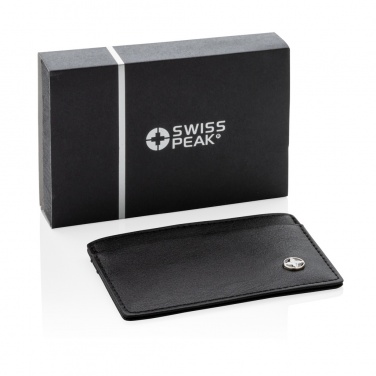 Logotrade liikelahja tuotekuva: Swiss Peak RFID anti-skimming kortinpidike