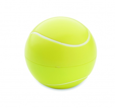 Logotrade liikelahjat mainoslahjat tuotekuva: Huulirasva tennispallo