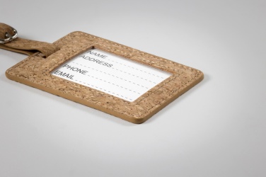 Logotrade mainoslahjat ja liikelahjat tuotekuva: Cork luggage tag