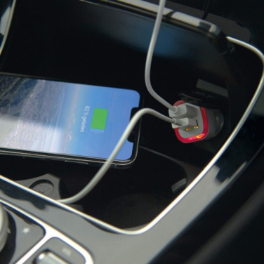 Logotrade mainostuotet kuva: USB-lataussovitin KFZ FRUIT