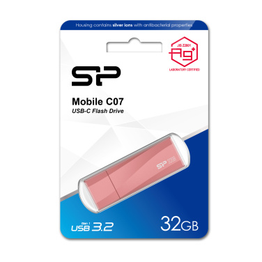 Logo trade mainostuotet tuotekuva: PENDRIVE SILICON POWER MOBILE - C07 3.2 32GB