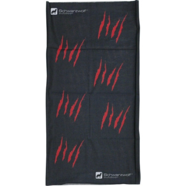 Logo trade mainoslahja kuva: Monikäyttöinen huivi BANDANA Schwarzwolf