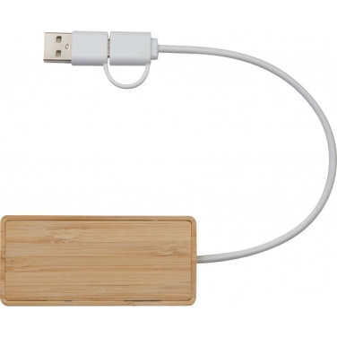 Logotrade mainostuote tuotekuva: Hub USB rozgałęźnik KUALA LUMPUR