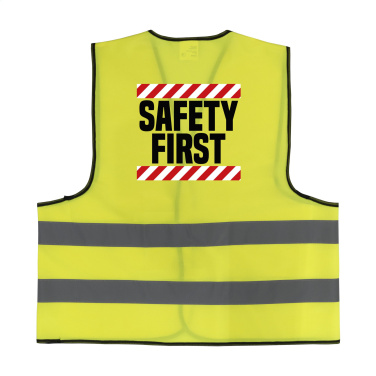 Logo trade liikelahja mainoslahja tuotekuva: SafetyFirst turvaliivi