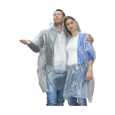 Logo trade mainoslahjat tuotekuva: Kirkas poncho/sadetakki