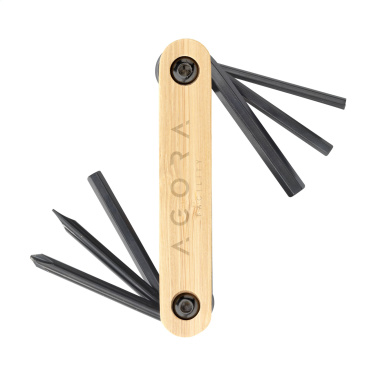 Logo trade mainostuotet tuotekuva: Bamboo Black Tool monitoimityökalu