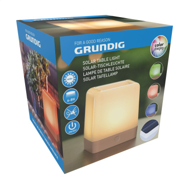 Logotrade mainoslahja tuotekuva: Grundig Lumo Solar -pöytävalaisin