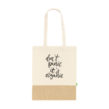 Logotrade mainostuote tuotekuva: Combi Organic Shopper (160 g/m²) pussi