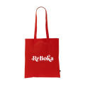 Shoppy Color Bag GRS kierrätettyä puuvillaa (150 g/m²), punainen