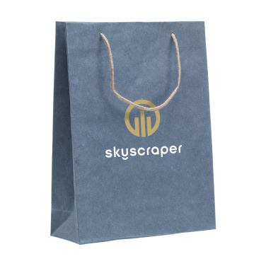 Logotrade liikelahja mainoslahja kuva: Leaf It Bag kierrätetty farkkukuiduilla (180 g/m²) L