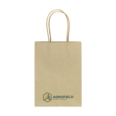 Logotrade liikelahjat mainoslahjat tuotekuva: Leaf It Bag kierrätetty ruohopaperi (120 g/m²) S