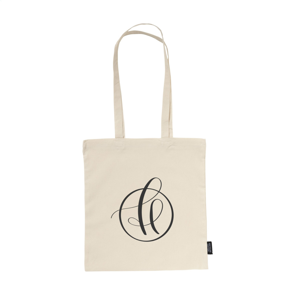 Logo trade liikelahja mainoslahja tuotekuva: ShoppyBag GRS kierrätettyä puuvillaa (140 g/m²)