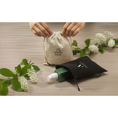 Logotrade liikelahja tuotekuva: Lahjapussi Natural GRS kierrätettyä puuvillaa (150 g/m²) S