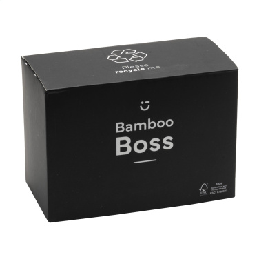 Logo trade mainoslahjat ja liikelahjat kuva: Bamboo Boss 15W laturi/kynäpidike