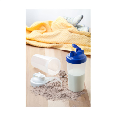 Logo trade mainoslahjat tuotekuva: Shaker Protein 600 ml juomakuppi