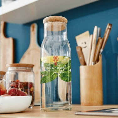Logotrade liikelahjat mainoslahjat tuotekuva: Algarve Carafe 1 L korkkikorkilla