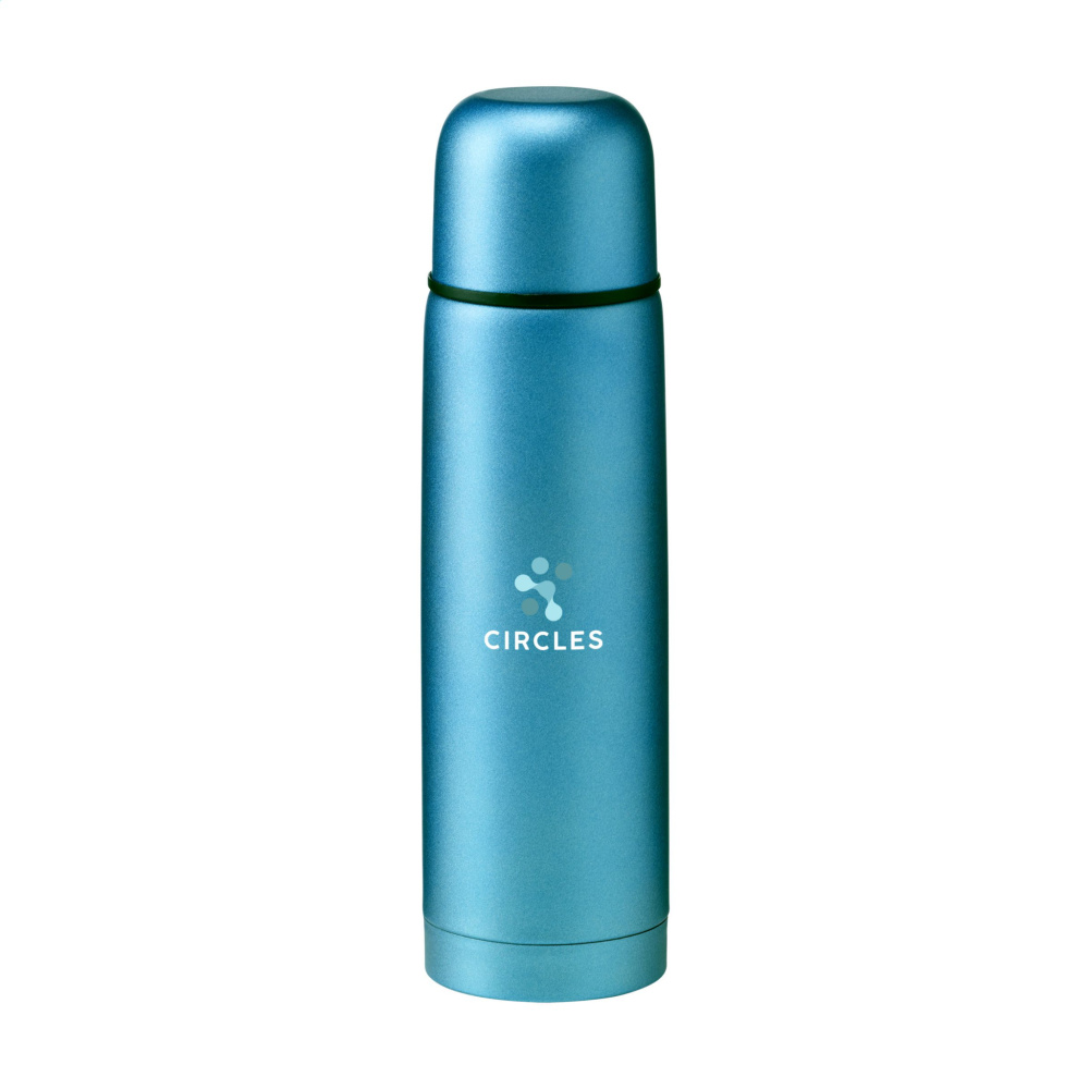 Logotrade mainostuote tuotekuva: Frosted Bottle RCS Recycled Steel 500 ml lämpöpullo